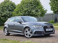 Used Audi A3 Sportback S-Line 150 HP (110 kW) 2017 Grey Hatchback