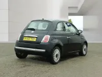 Used Fiat 500 Lounge 69 HP (50 kW) 2012 Black Hatchback