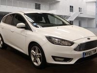 Used Ford Focus Titanium 2015 White Hatchback