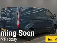Used Ford Transit Custom 170 HP (125 kW) 2022 Blue Van