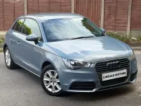 Used Audi A1 Comfort 105 HP (77 kW) 2012 Blue Hatchback