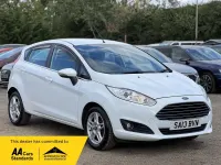 Used Ford Fiesta Zetec 2013 White Hatchback