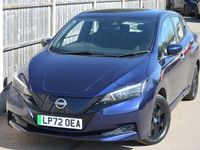 Begagnad Nissan Leaf Acenta 110 kW (150 HK) 2022 Blå Halvkombi
