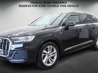 Used Audi Q7 S-Line 231 HP (169 kW) 2021 Mythos black metallic/mythos black metallic SUV