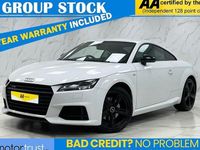 Used Audi TT Black Edition 230 HP (169 kW) 2016 White Coupe