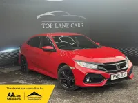 Used Honda Civic SR 120 HP (88 kW) 2019 Red Hatchback