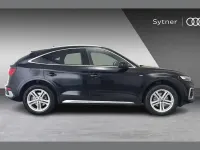 Used Audi Q5 Sportback S-Line 261 HP (191 kW) 2022 Black SUV