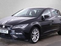 Used Seat Leon FR 125 HP (91 kW) 2018 Black Hatchback