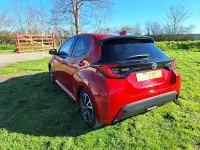 Used Toyota Yaris Design 2023 Red Hatchback