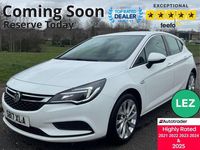 Used Vauxhall Astra 125 HP (91 kW) 2017 White Hatchback