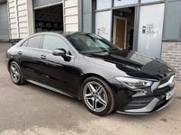 Used Mercedes CLA180 AMG line 136 HP (100 kW) 2022 Black Sedan