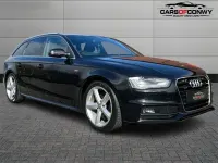 Used Audi A4 S-Line 177 HP (130 kW) 2013 Black Estate