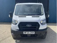 Begagnad Ford Transit 130 HK (95 kW) 2020 Vit Cab