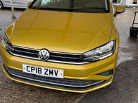 Used VW Golf Sportsvan SE 2018 Yellow MPV