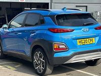 Used Hyundai Kona Premium 141 HP (103 kW) 2020 Blue SUV