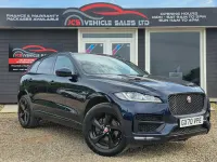 Used Jaguar F-Pace R-Sport 180 HP (132 kW) 2020 Blue SUV