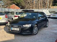 Used Audi A3 150 HP (110 kW) 2016 Black Hatchback