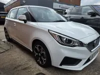 Used MG MG3 Excite 106 HP (77 kW) 2023 White Hatchback