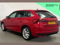 Used Skoda Scala SE L 94 HP (69 kW) 2025 Red Hatchback
