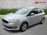 Begagnad Ford C-MAX Zetec 125 HK (91 kW) 2017 Silver Minibuss