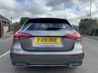 Used Mercedes A200 AMG Line Premium 150 HP (110 kW) 2019 Grey Hatchback