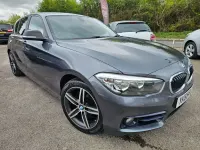 Second-hand BMW 118 Sport Line 150 CP (110 kW) 2018 Gri Hatchback