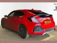Used Honda Civic SR 126 HP (92 kW) 2018 Red Hatchback