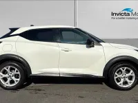 Second-hand Nissan Juke N-Connecta 114 CP (83 kW) 2021 Alb SUV