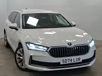 Used Skoda Superb SE L 150 HP (110 kW) 2024 White Estate