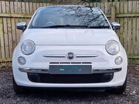 Used Fiat 500 Lounge 100 HP (73 kW) 2008 White Hatchback