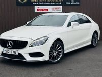 Used Mercedes CLS220 AMG Line Premium Plus 177 HP (130 kW) 2017 White Sedan