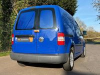 Used VW Caddy 69 HP (50 kW) 2009 Blue MPV