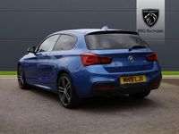 Used BMW 118 M Sport 134 HP (98 kW) 2019 Blue Hatchback