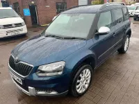 Used Skoda Yeti SE 150 HP (110 kW) 2016 Blue SUV