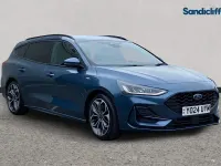 Used Ford Focus ST-Line X 125 HP (91 kW) 2024 Blue Estate