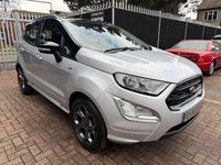Used Ford Ecosport ST-Line 125 HP (91 kW) 2019 Silver SUV