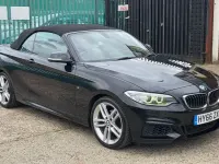 Used BMW 218 M Sport 2016 Black Cabriolet