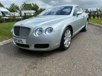 Used Bentley Continental 552 HP (405 kW) 2004 Silver Coupe