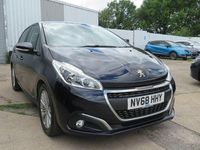 Used Peugeot 208 Signature Sky 2018 Blue Hatchback