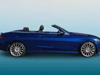 Used Mercedes C220 AMG Line Premium Plus 2017 Blue Cabriolet