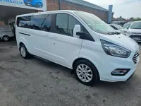 Used Ford Tourneo Custom Titanium 130 HP (95 kW) 2021 White Van