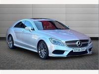 Used Mercedes CLS220 AMG Line Premium 177 HP (130 kW) 2016 Silver Coupe