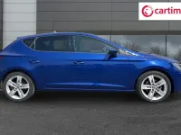 Used Seat Leon FR 150 HP (110 kW) 2020 Blue Hatchback