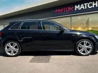Used Audi A3 Sportback S-Line 110 HP (80 kW) 2015 Black Hatchback