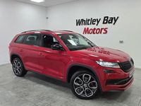 Used Skoda Kodiaq vRS 239 HP (175 kW) 2019 Red SUV
