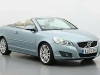 Used Volvo C70 SE Lux 177 HP (130 kW) 2012 Blue Cabriolet