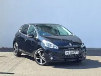 Used Peugeot 208 GT-line 109 HP (80 kW) 2019 Black Hatchback
