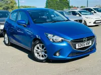 Used Mazda 2 2015 Blue Hatchback