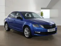 Used Skoda Octavia SE L 150 HP (110 kW) 2019 Blue Hatchback