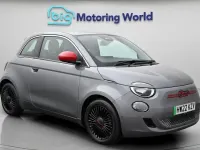 Used Fiat 500e Red 69 kW (95 HP) 2022 Grey Hatchback